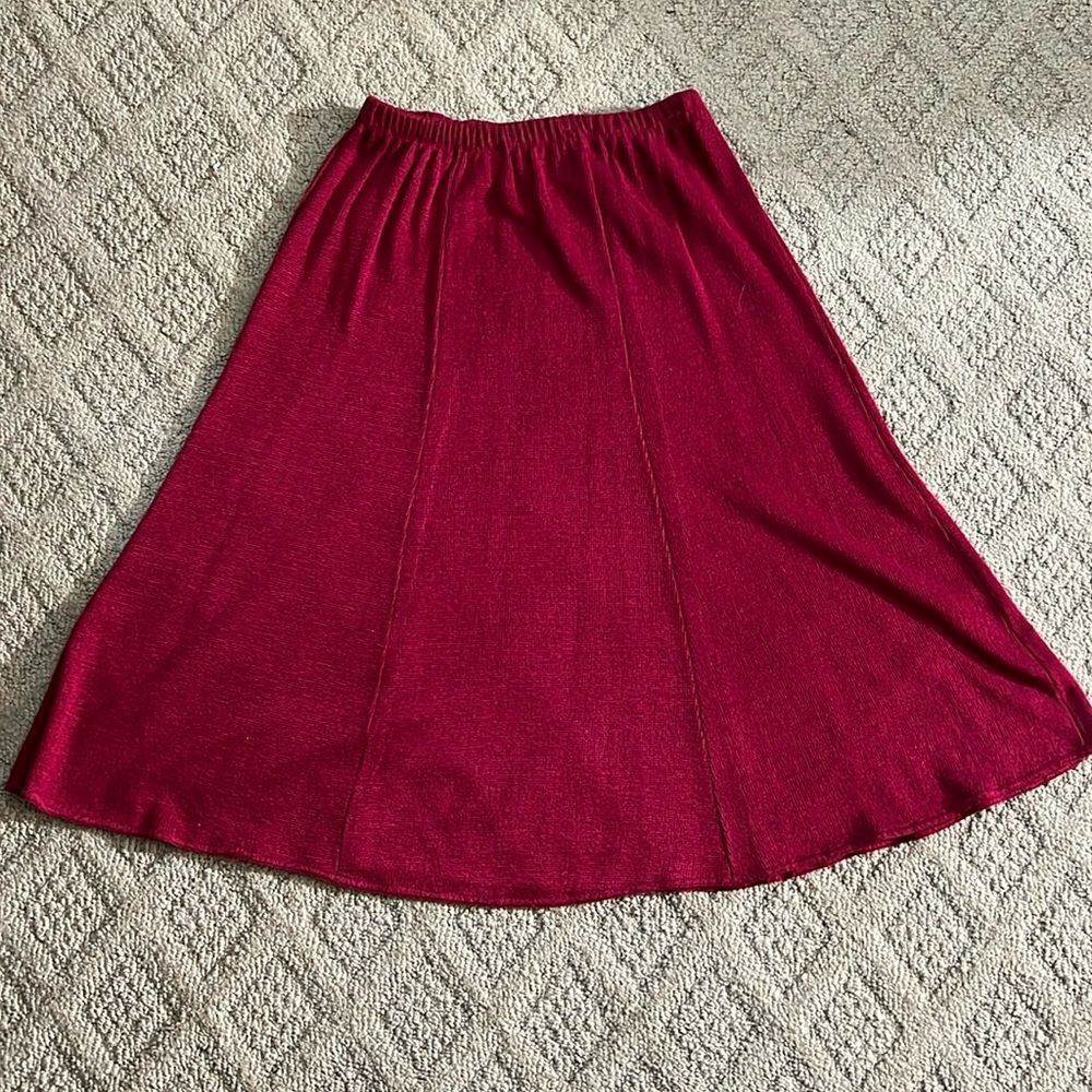 Knit A line skirt size 6 petite